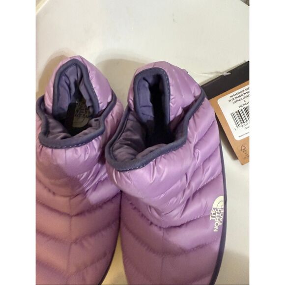 The North Face Women's Thermoball Traction Booties Purple Lupine Size 6 NWT - Picture 9 of 12